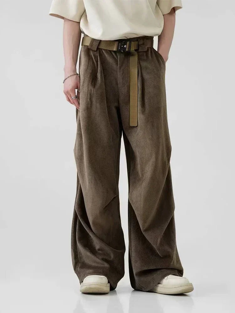 Litlookz Studio Y2K Pleated Wide Leg Pants