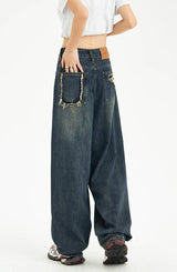 Litlookz Studio Y2K Pockets Wide Leg Baggy Jeans, view 5