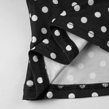Litlookz Studio Y2K Polka Dot Halter Top, view 6