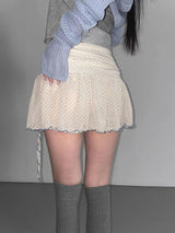 Litlookz Studio Y2K Polka Dot Mini Skirt, view 2