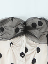 Litlookz Studio Y2K Polka Dot Sheer Mini Dress, view 3