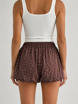 Litlookz Studio Y2K Polka Dot Shorts, view 2