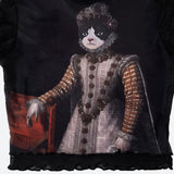 Litlookz Studio Y2K Princess Cat Crop Top, view 4
