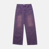 Litlookz Studio Y2K Purple Cargo Pants, view 5
