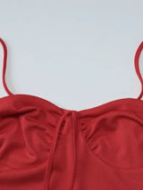 Litlookz Studio Y2K Red Top & Skirt Two Piece Set, view 5