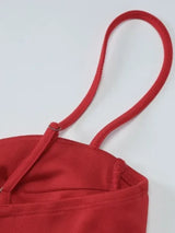 Litlookz Studio Y2K Red Top & Skirt Two Piece Set, view 6