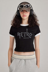 Litlookz Studio Y2K Retro Make Old Tee, view 2