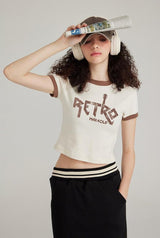 Litlookz Studio Y2K Retro Make Old Tee, view 4
