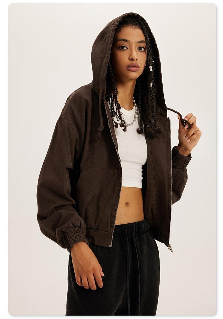 Litlookz Studio Y2K Retro Zip-Up Hoodie