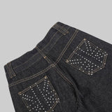 Litlookz Studio Y2K Rhinestone Detail Jeans, view 4