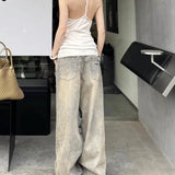 Litlookz Studio Y2K Ripped Baggy Jeans, view 2
