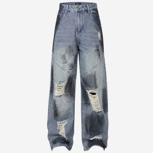 Litlookz Studio Y2K Ripped Denim Jeans