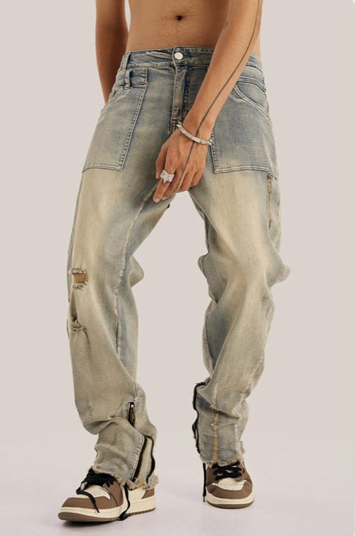 Litlookz Studio Y2K Ripped Jeans