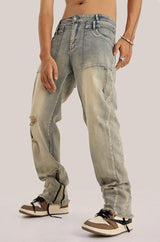 Litlookz Studio Y2K Ripped Jeans, view 3