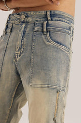 Litlookz Studio Y2K Ripped Jeans, view 4