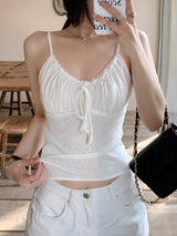 Litlookz Studio Y2K Ruched Bust Cami Top, view 4