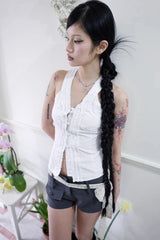 Litlookz Studio Y2K Ruffle Top, view 3