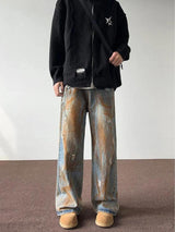 Litlookz Studio Y2K Rusty Wide Leg Denim Jeans, view 3
