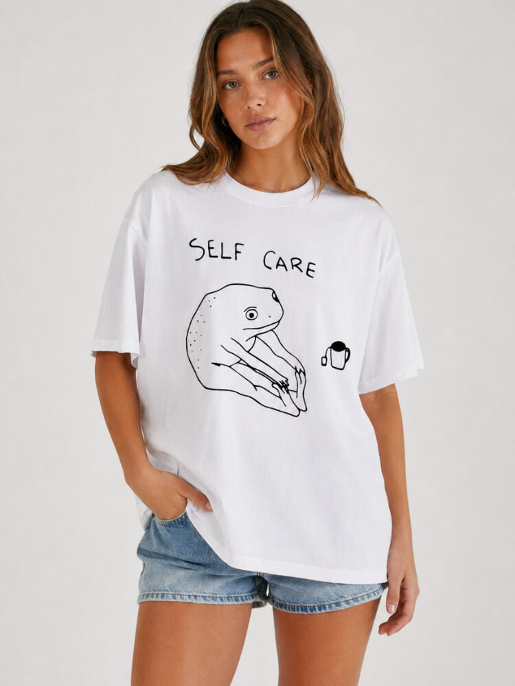 Litlookz Studio Y2K Self Care Tee