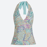 Litlookz Studio Y2K Sequined Halter Top, view 3