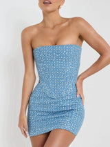 Litlookz Studio Y2K Sequined Top & Skirt Two Piece Set, view 3