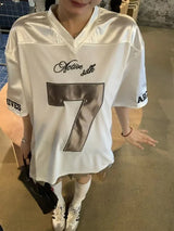 Litlookz Studio Y2K Seven Jersey Top, view 2