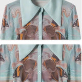 Litlookz Studio Y2K Sheer Button Up Mesh Shirt, view 6