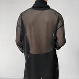 Litlookz Studio Y2K Sheer Turtle Neck Top, view 2