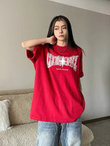 Litlookz Studio Y2K Shiny Star Worldwide Tee, view 2