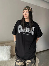 Litlookz Studio Y2K Shiny Star Worldwide Tee, view 6
