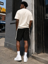 Litlookz Studio Y2K Side Stripe Shorts, view 4