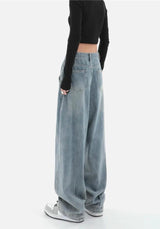 Litlookz Studio Y2K Skater Pleated Baggy Jeans, view 2