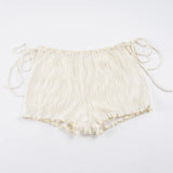 Litlookz Studio Y2K Smocked Shorts, view 4