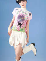 Litlookz Studio Y2K Soft Girl Top, view 3