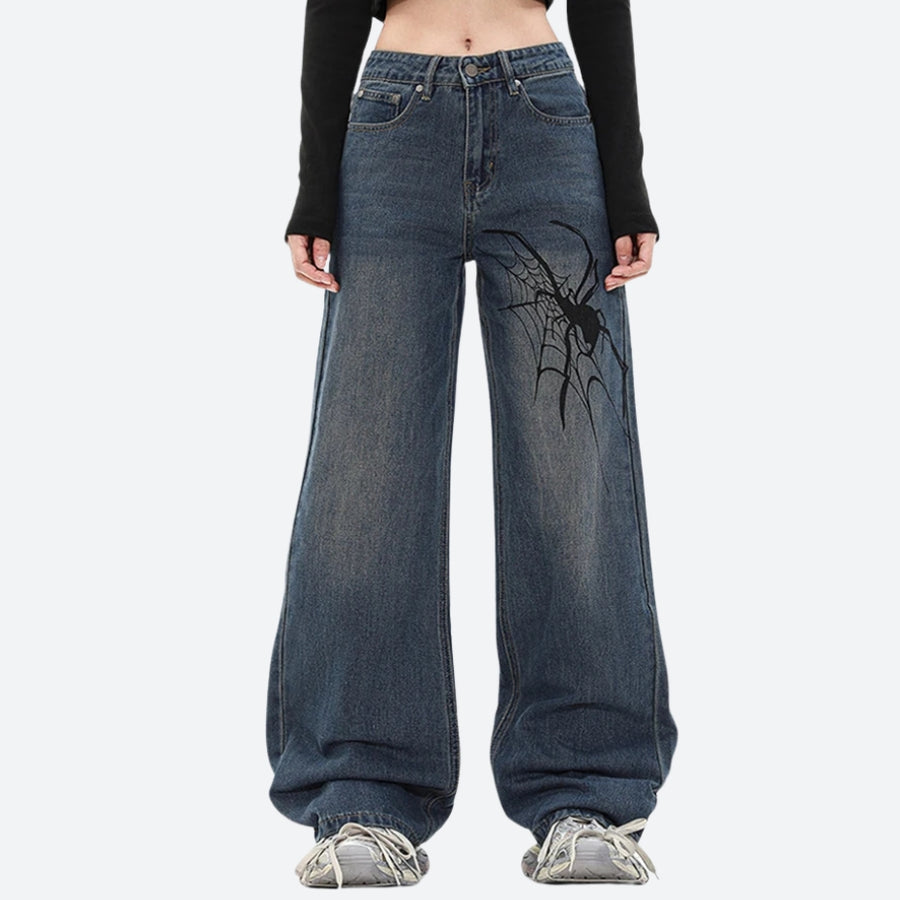 Litlookz Studio Y2K Spider Jeans