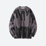 Litlookz Studio Y2K Spray Paint Knitted Sweater, view 2