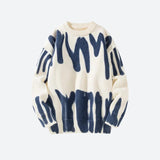 Litlookz Studio Y2K Spray Paint Knitted Sweater, view 3