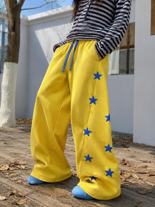 Litlookz Studio Y2K Star Baggy Pants