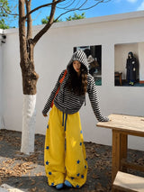 Litlookz Studio Y2K Star Baggy Pants, view 2