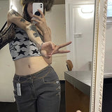 Litlookz Studio Y2K Star Bandeau Crop Top, view 3