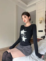 Litlookz Studio Y2K Star Basic Top, view 2