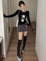 Litlookz Studio Y2K Star Basic Top, view 5