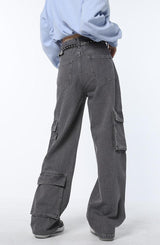 Litlookz Studio Y2K Star Cargo Pants, view 3