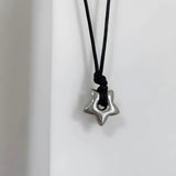Litlookz Studio Y2K Star Cord Necklace, view 4