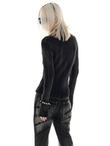 Litlookz Studio Y2K Star Corduroy Sweater, view 2