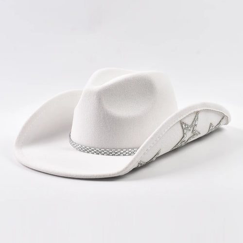 Litlookz Studio Y2K Star Cowgirl Hat