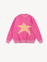 Litlookz Studio Y2K Star Distressed Sweater, view 3