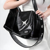 Litlookz Studio Y2K Star Faux Leather Bag, view 3
