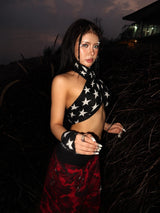 Litlookz Studio Y2K Star Halter Top, view 3