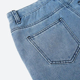 Litlookz Studio Y2K Star Jean Shorts, view 6